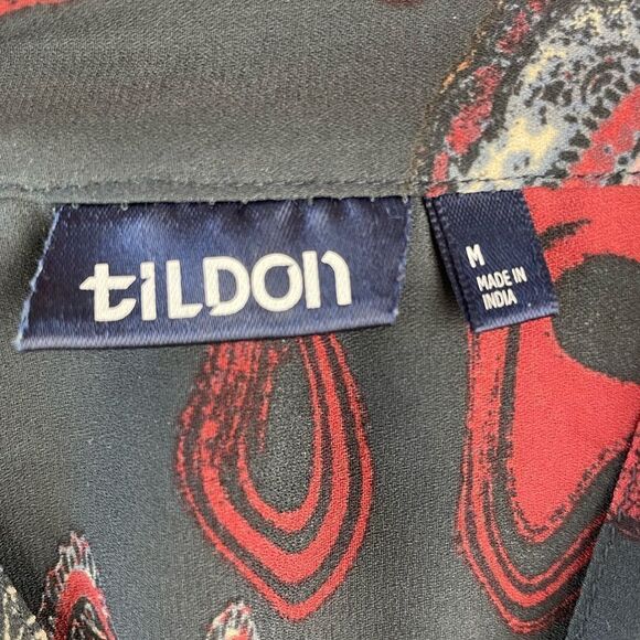 Tilden Sleeveless Button Down Top Size M EUC - Picture 5 of 6